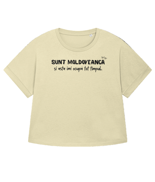 Tricou Oversized "SUNT MOLDOVEANCĂ"